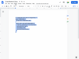 Google Workspace Updates: Easily format and display code in Google Docs